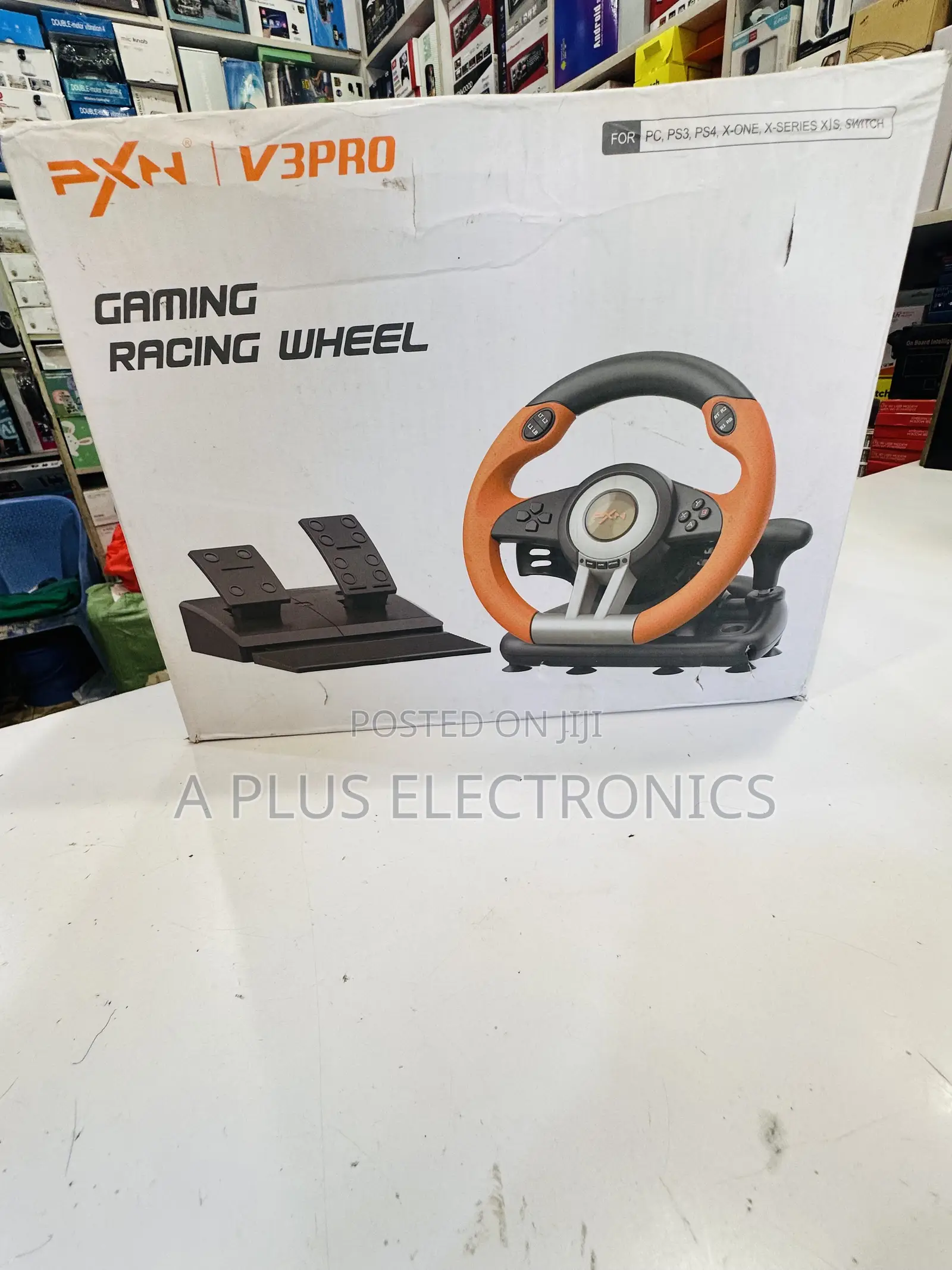 PXN V3pro Gaming Racing Wheel – Affordable Pro Driving Setup