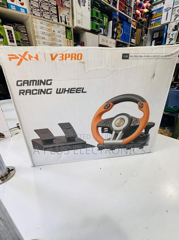 PXN V3pro Gaming Racing Wheel – Affordable Pro Driving Setup - main view