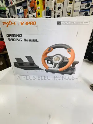 PXN V3pro Gaming Racing Wheel – Plug Play for Pc, Ps, Xbox