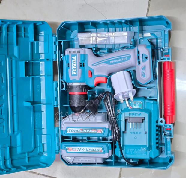 Total 50nm Compact Brushless Drill 20v - thumbnail 2