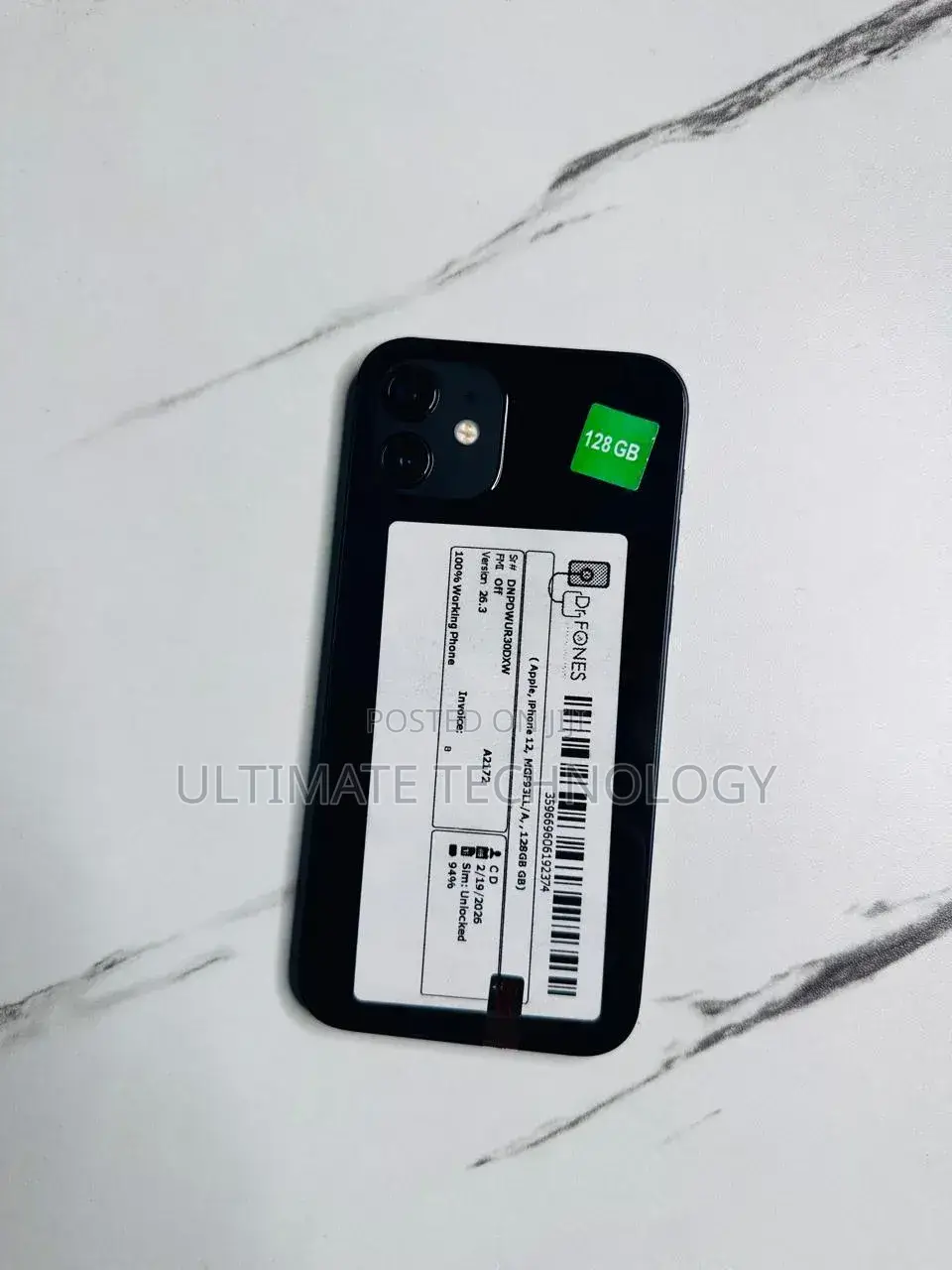 Apple iPhone 12 128 GB Black