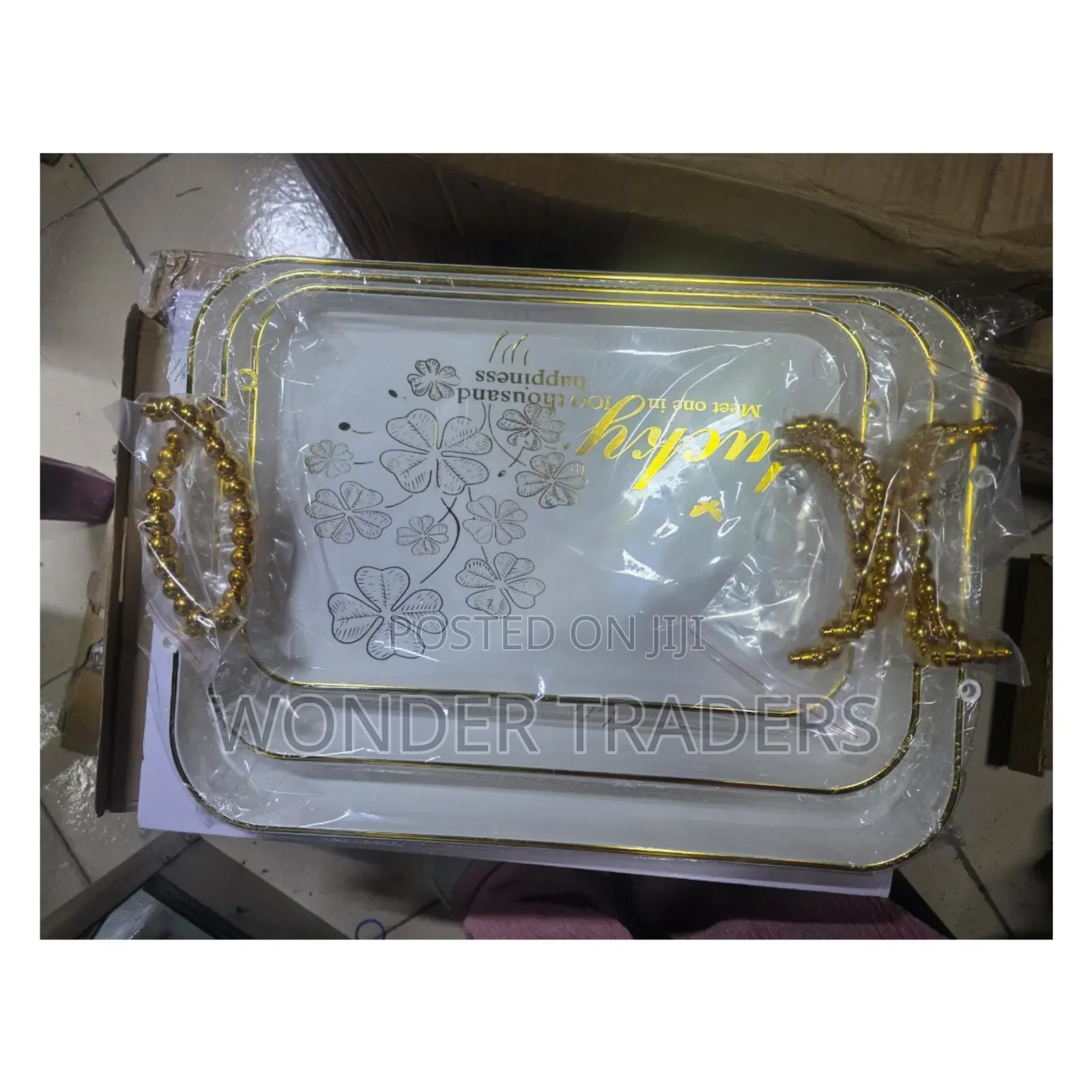 3 PCS Acrylic Tray