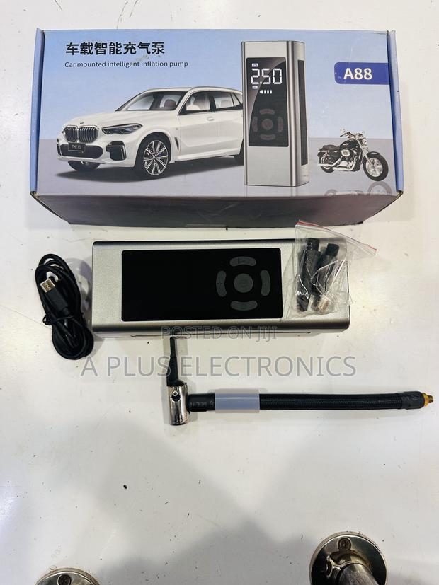 A88 Digital Tyre Inflator – Compact Powerful Car Tyre Pump - main view