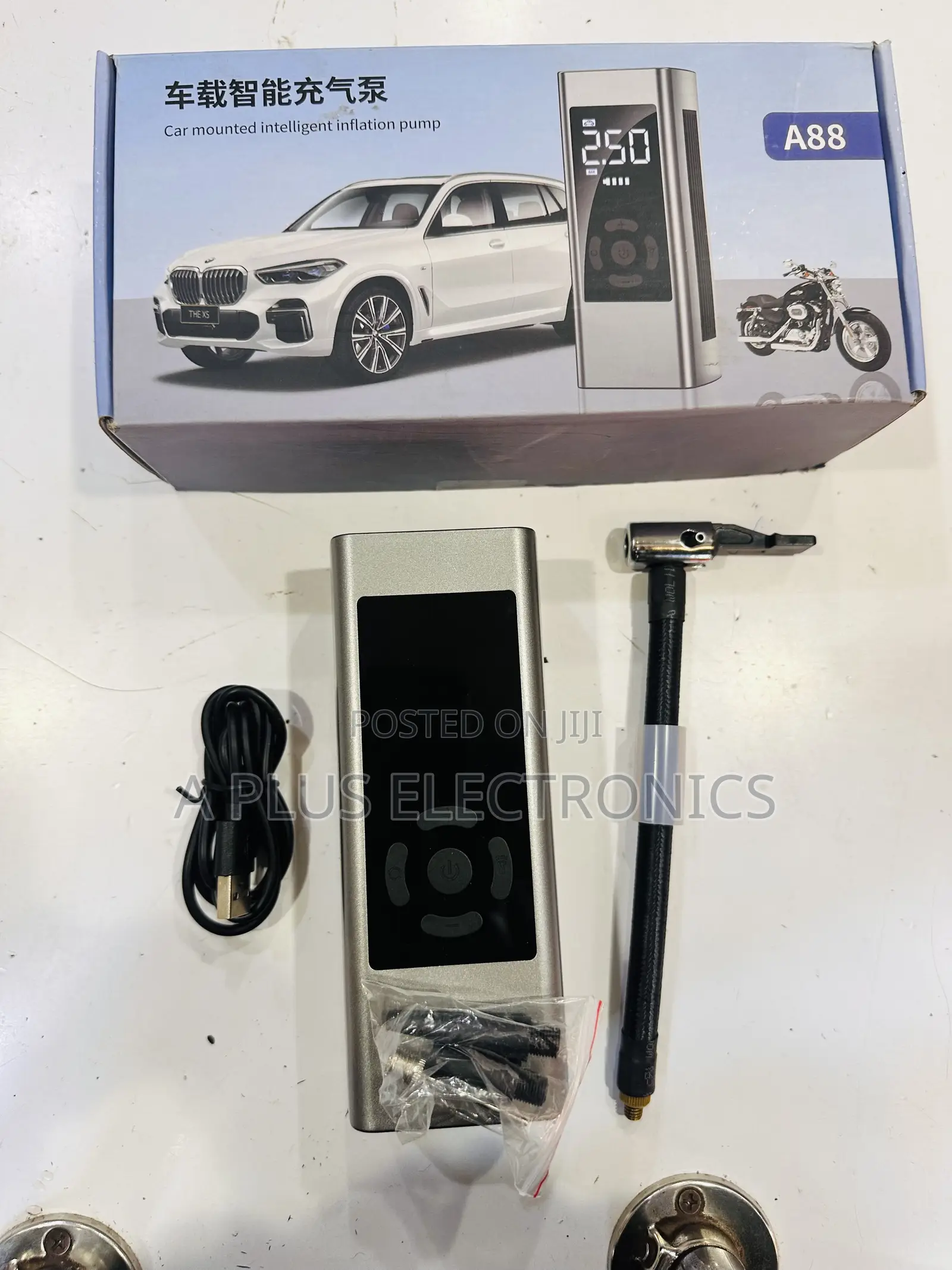A88 Digital Tyre Inflator – Best Portable Air Compressor