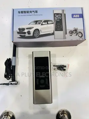A88 Digital Tyre Inflator – Lightweight Powerful Air Compressor