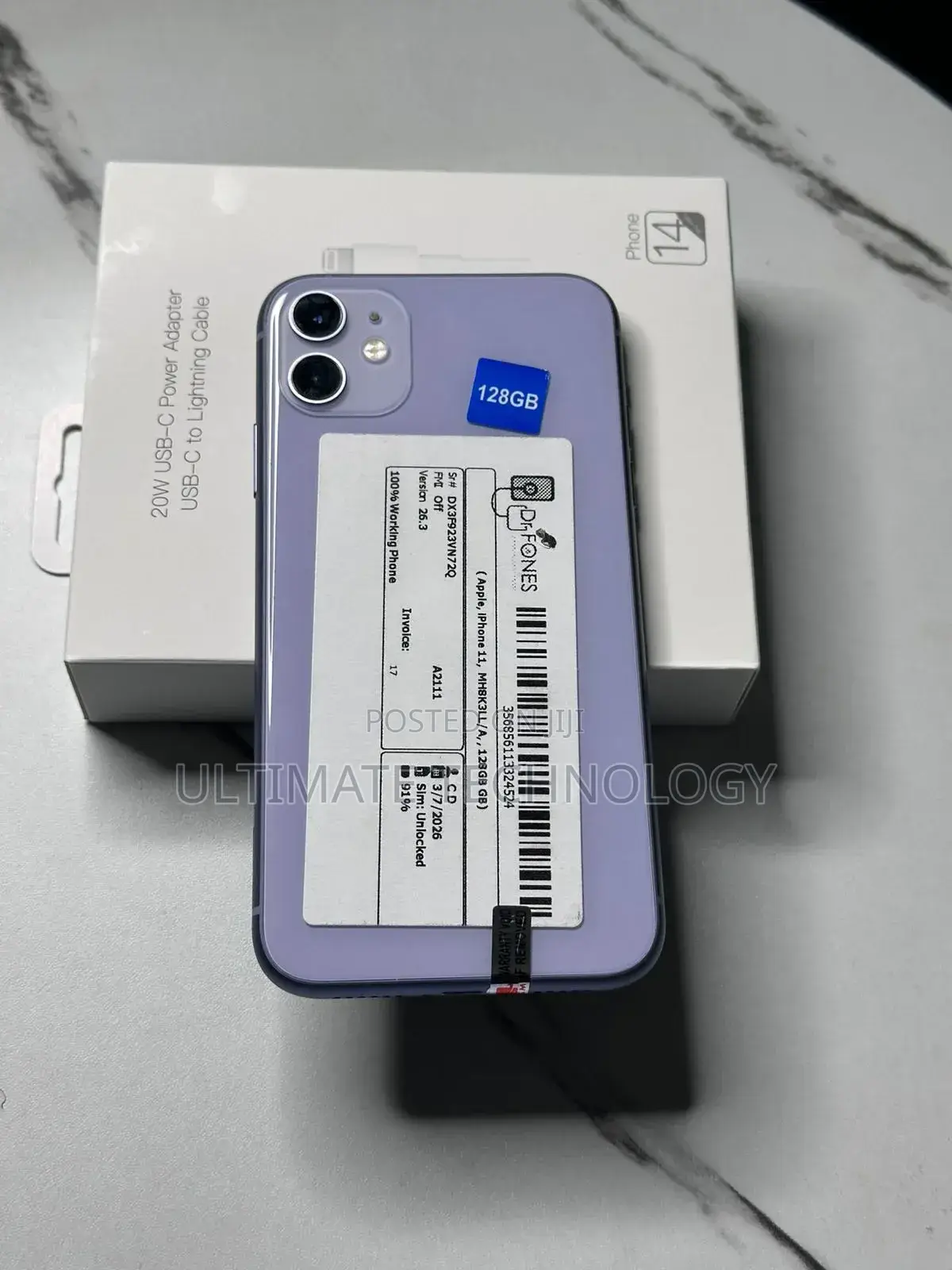 Apple iPhone 11 128 GB Purple