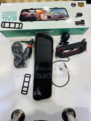M3 Rear Mirror Dash Camera With 3 Cameras Wifi –Triple Lens Recorder