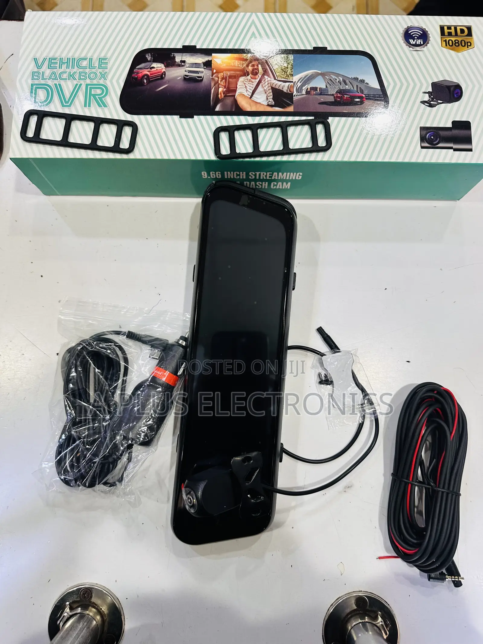 M3 Rear Mirror Dash Camera With 3 Cameras Wifi – Security Monitor