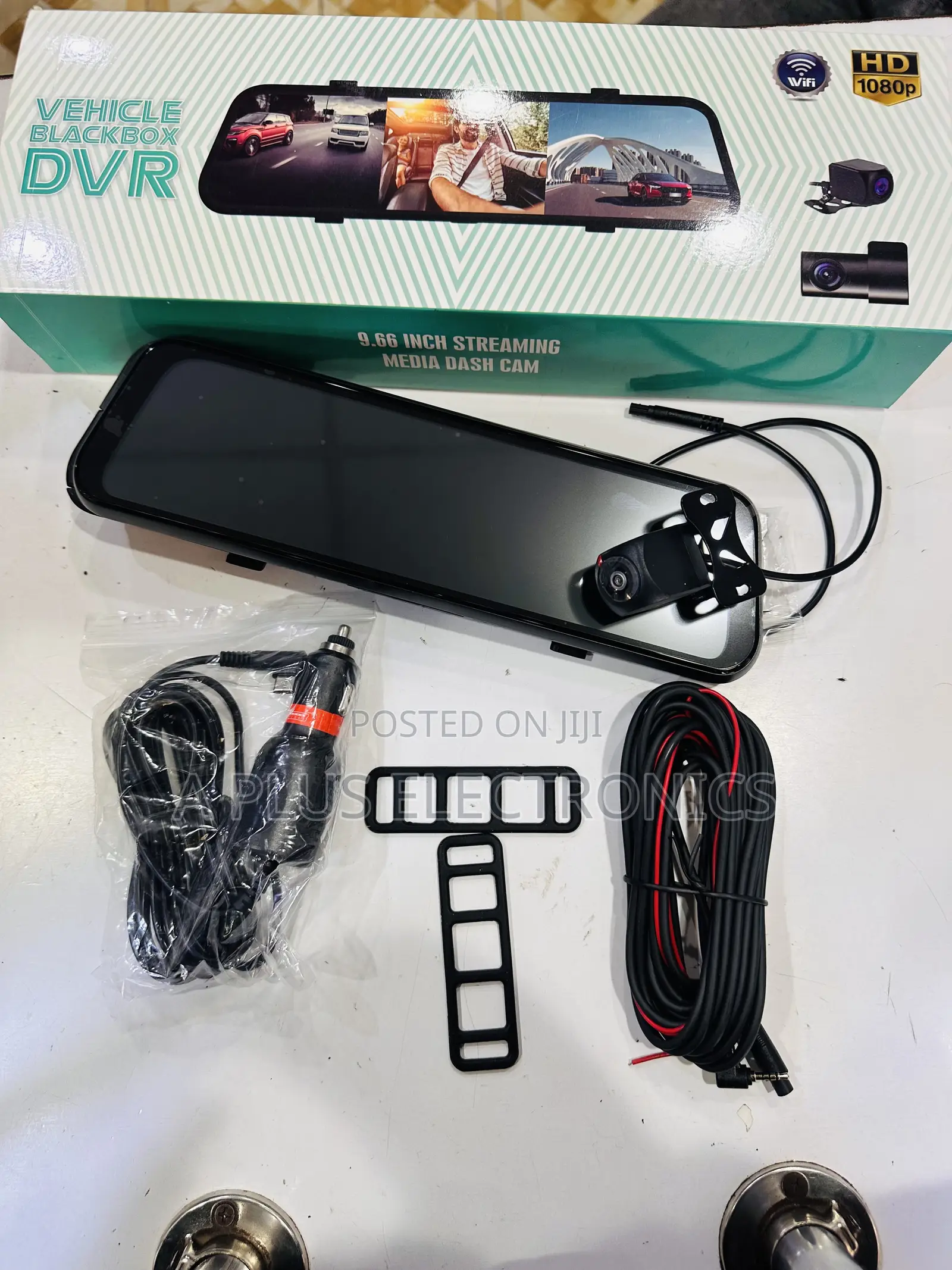 M3 Rear Mirror Dash Camera With 3 Cameras Wifi – Smart