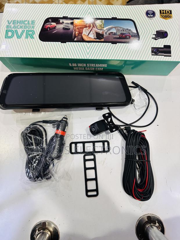 M3 Rear Mirror Dash Camera With 3 Cameras Wifi – All-in-One