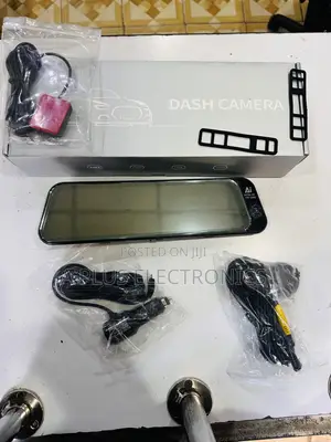 H98 9.66 Inch Full View 4g Mirror With 3 Cameras GPS –Smart Dash Cam
