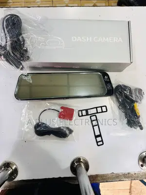 H98 9.66 Inch Dash Camera Mirror 4g With 3 Cameras GPS – Smart DVR