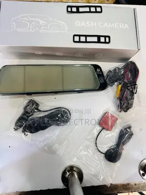 H98 9.66 Inch Dash Camera Mirror 4g With 3 Cameras GPS – Anti-Theft