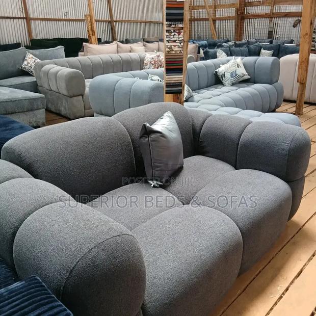 Grey Bubble Sofa 2 Seater - main view
