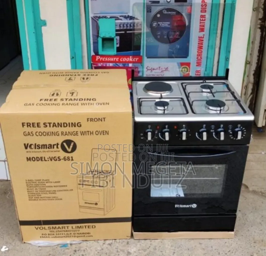 Black Silver Volsmart 60*60 Cooker