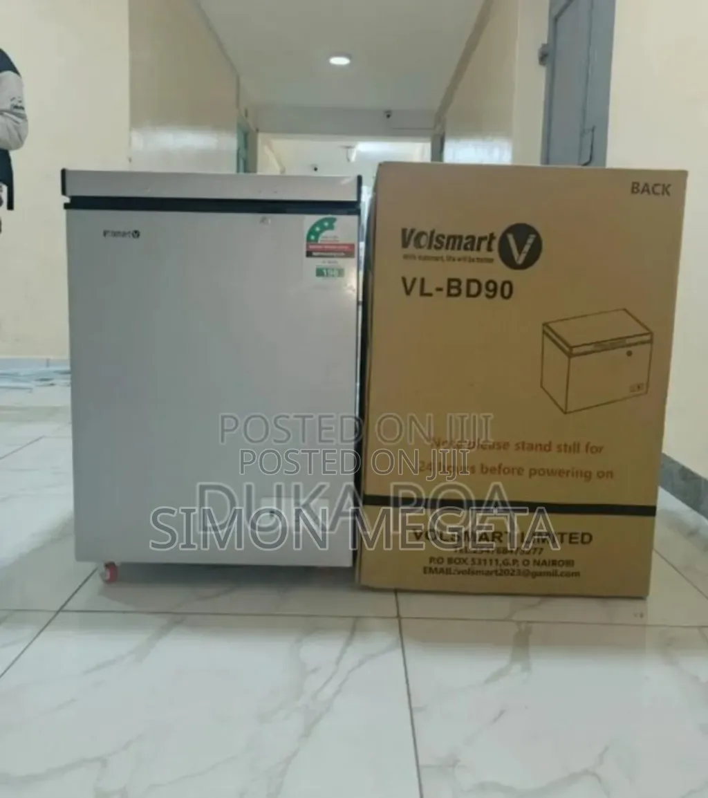 Single Doored 90l Volsmart Freezer. Deep Freezers