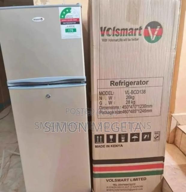 BCD 132l on Volsmart 138l Fridge