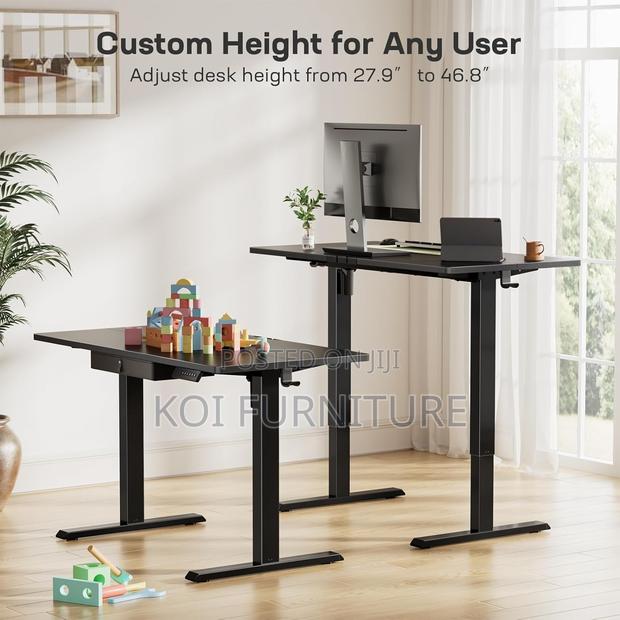 Office Table; 1.2 Meter Standing Electric Adjustable Office Desk - thumbnail 4