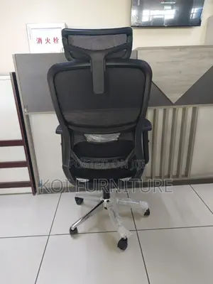Office Chairs; High Back Mesh Fabric Orthopedic Office Chairs