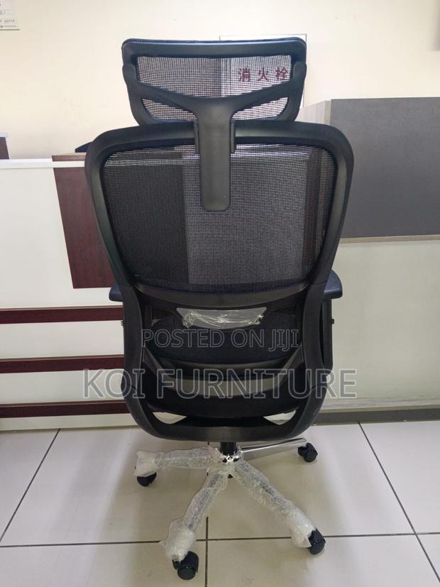 Office Chairs; High Back Mesh Fabric Orthopedic Office Chairs - thumbnail 5