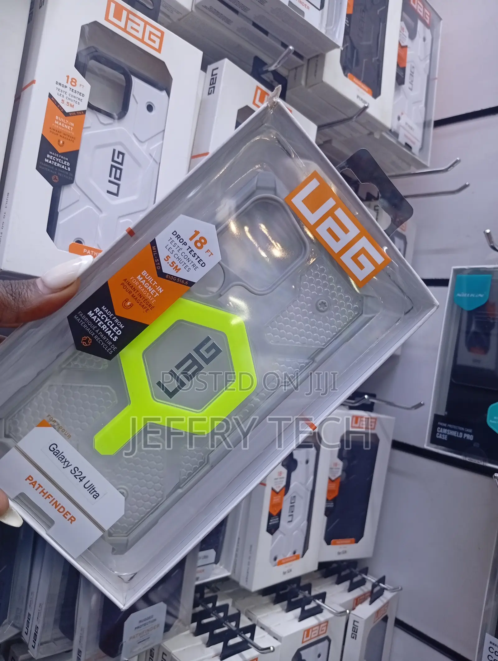 Uag Samsung Galaxy S24 Ultra Case Pathfinder Clear Active Neon
