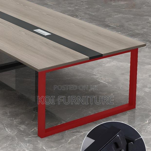 Boardroom Table; 2.4 Meter Executive Meetings Boadroom Table - thumbnail 5