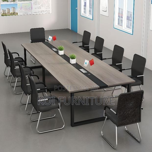 Boardroom Table; 2.4 Meter Executive Meetings Boadroom Table - thumbnail 7