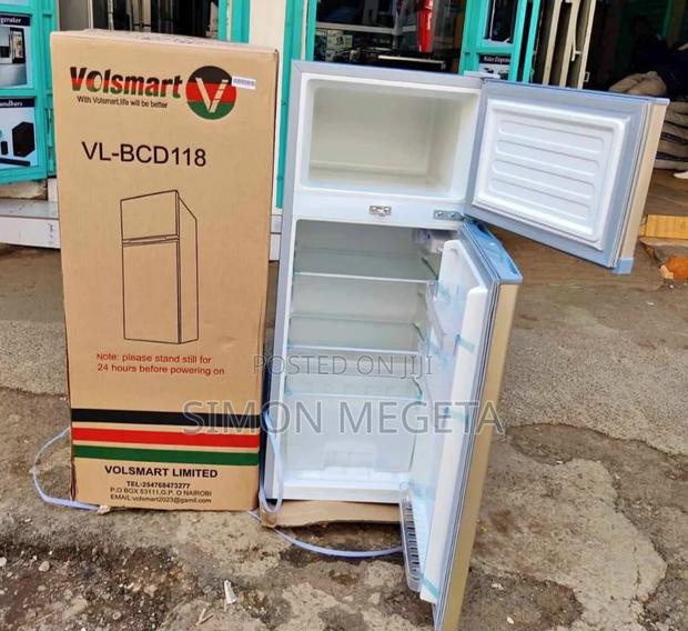 Volsmart 118l Fridge – Small Size, Strong Cooling
