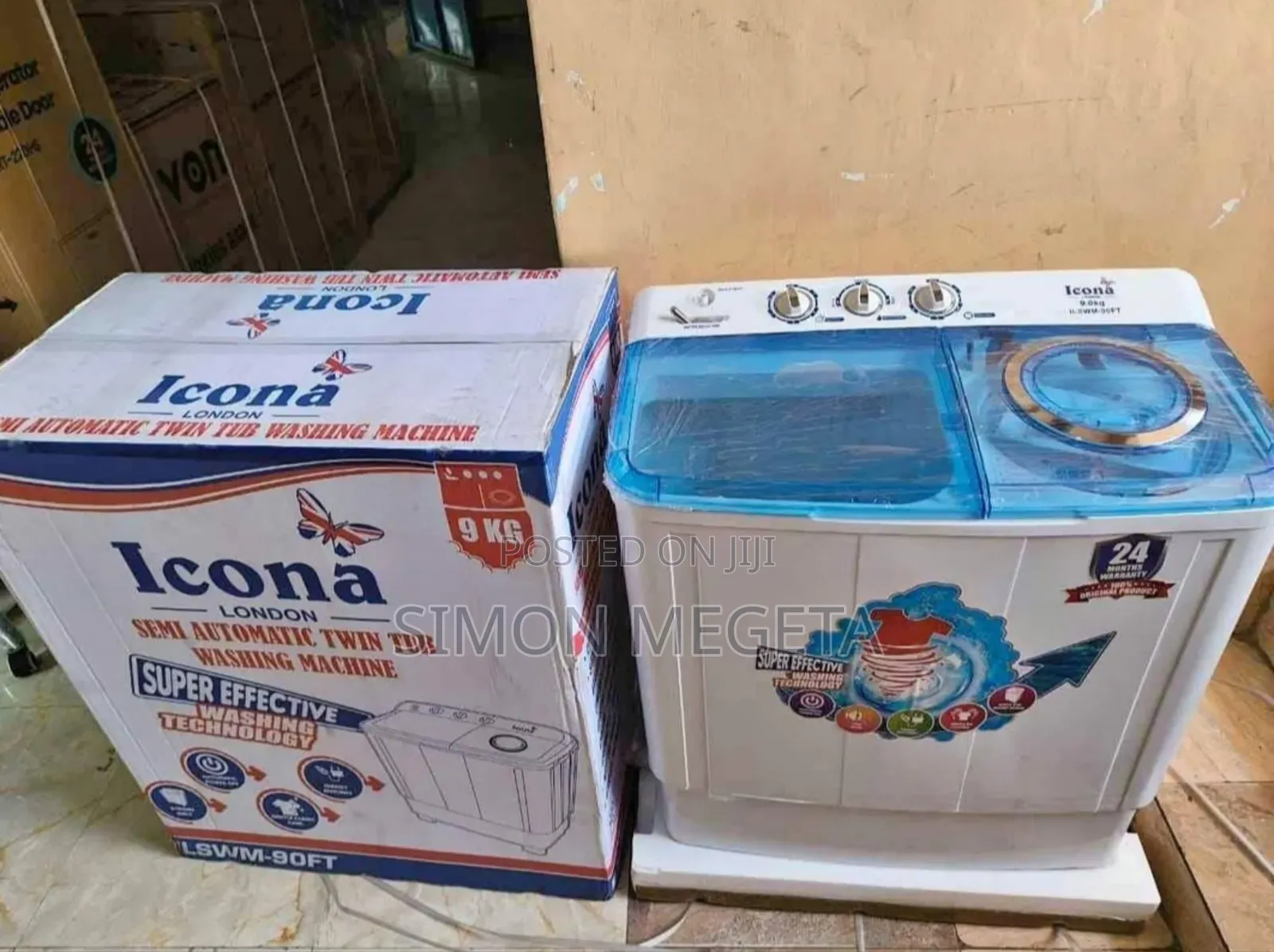 Icona 9kg Washing Machine – Powerful Wash, Smart Efficiency