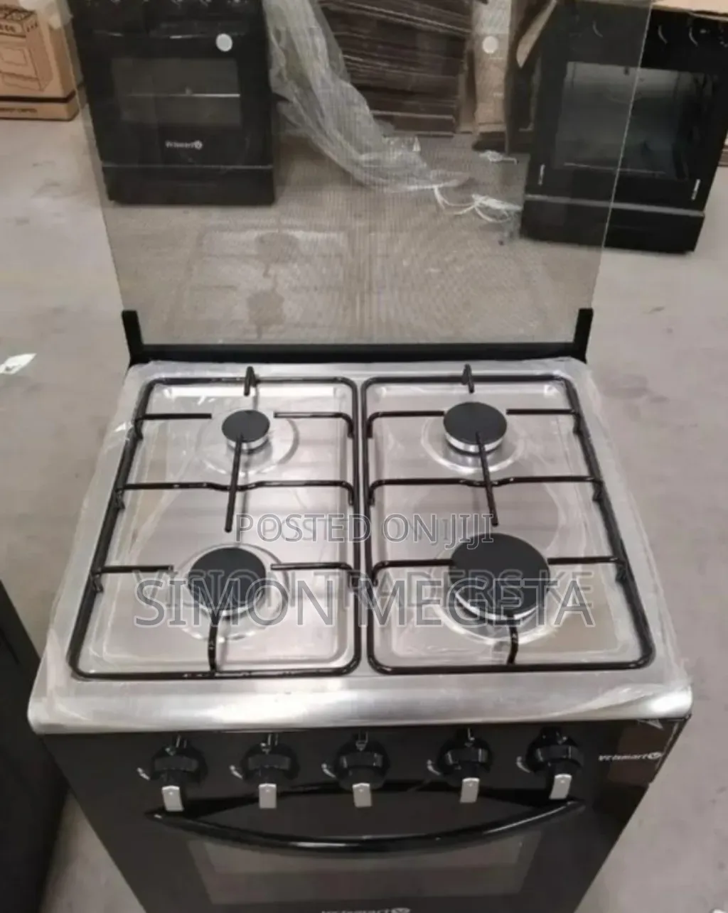 Wih 4 Gas Burners Volsmart 60*60 Full Gas