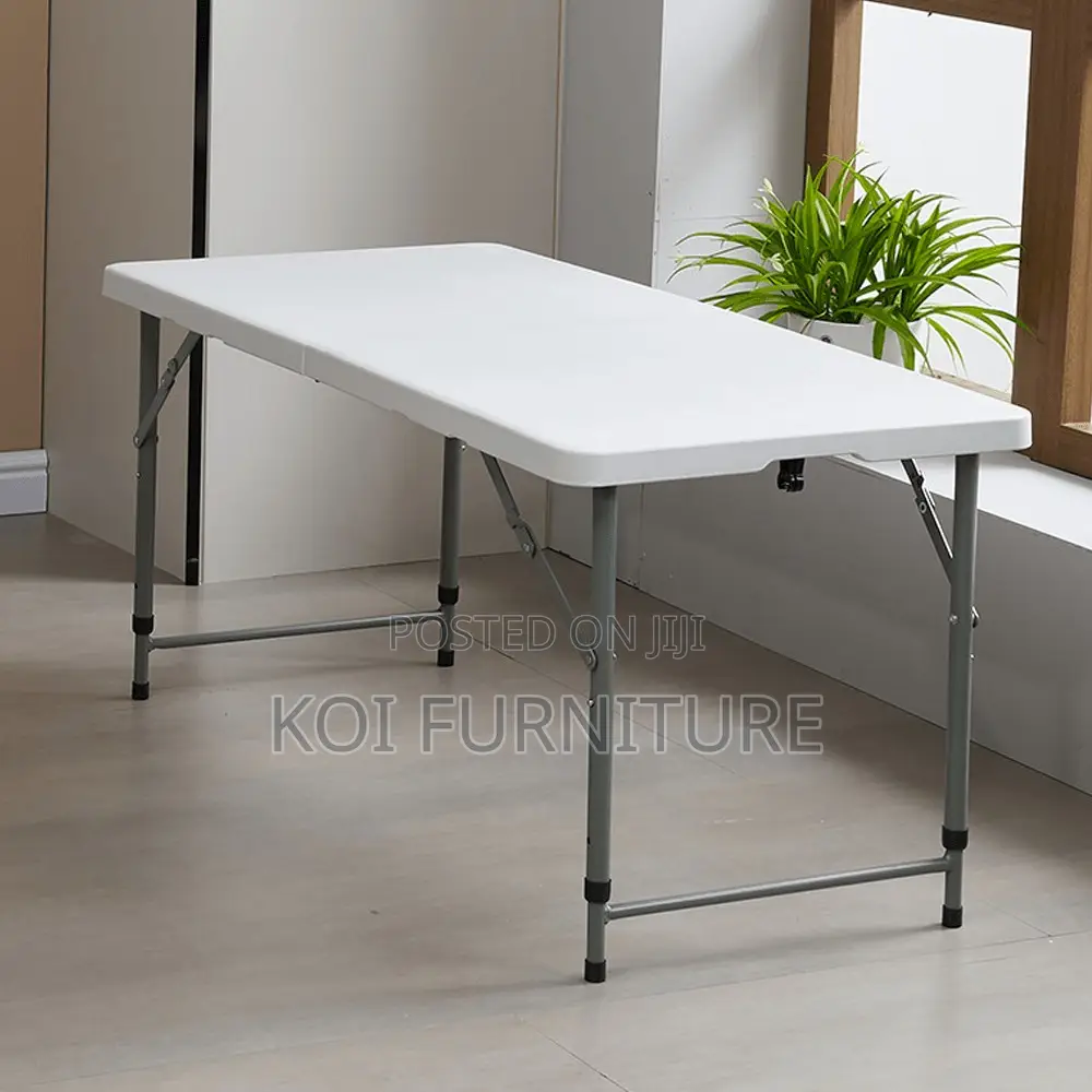 Home Table; 1.8 Meters Foldable Home Outdoor Plastic Dining Chairs