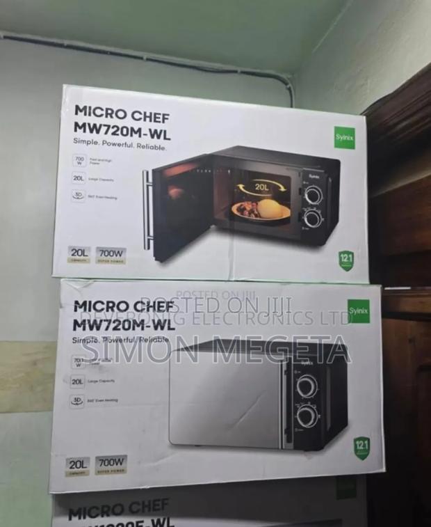 Newly Restocked Syinix Manual Microwave