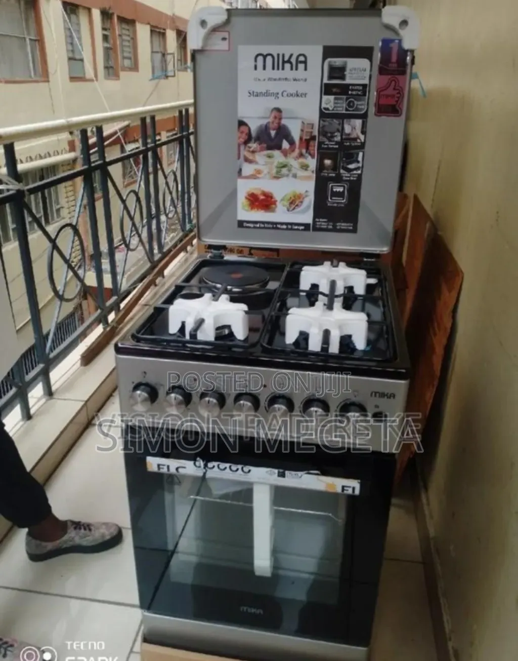 With Electric Plate Plate Mika 50*60 Cooker