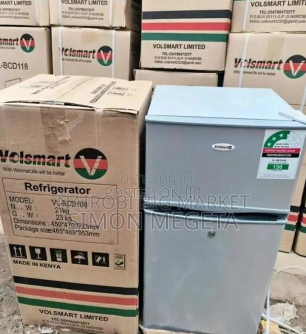 Mini Fridge. New Volsmart 118l Fridge