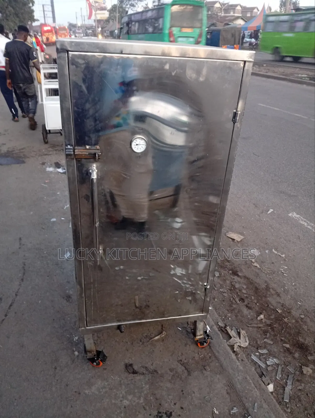 Stainless Steel Nyama Choma Gas Oven.