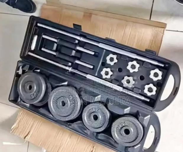 25kgs Pair. Original 50kgs Chrome Dumbells
