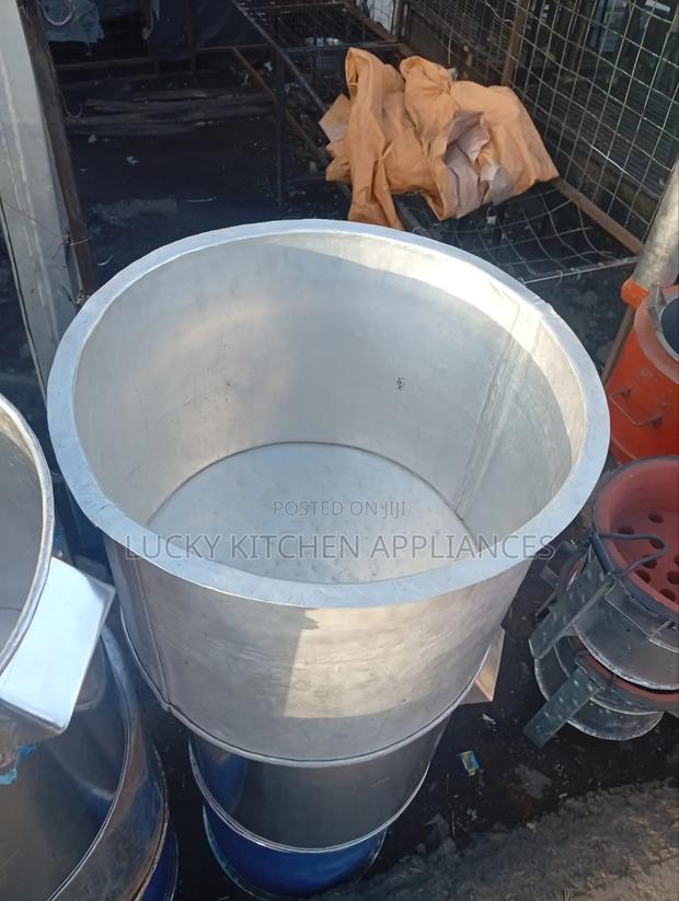 Heavy Duty Aluminium Juakali Sufuria.