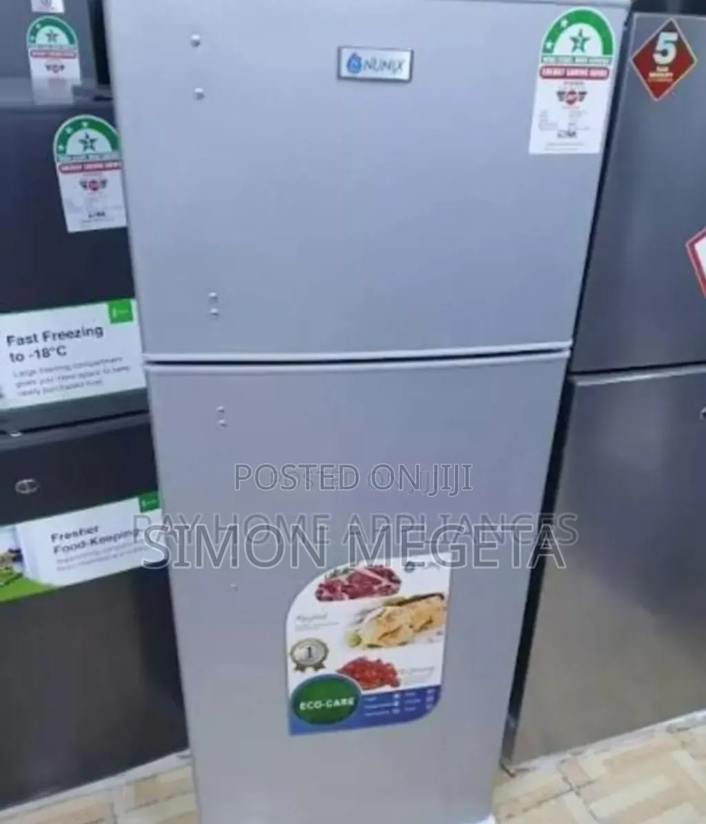 Two Doored New Nunix 210l Fridge
