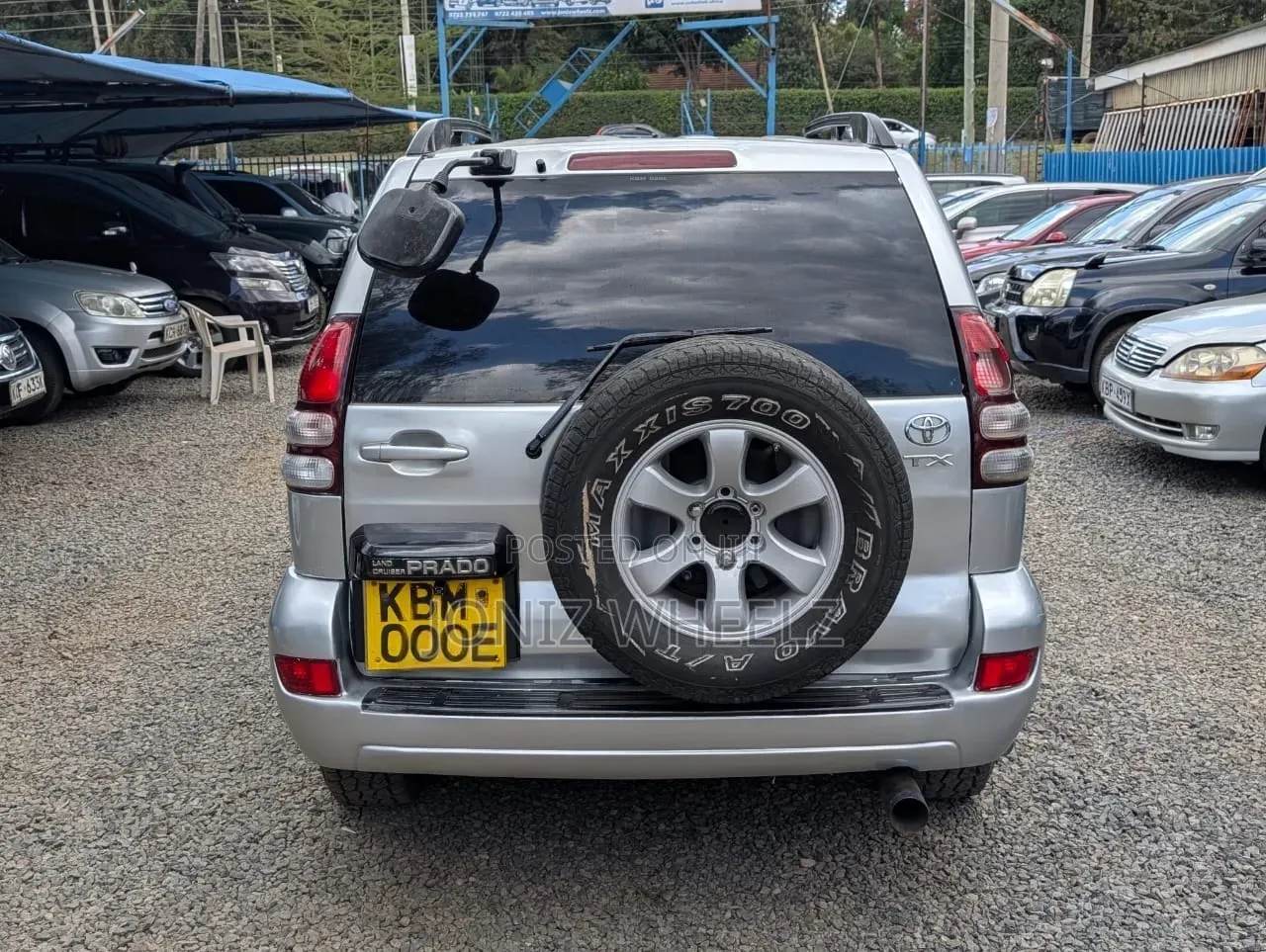 Toyota Land Cruiser Prado 3.4 5dr 2003 Silver