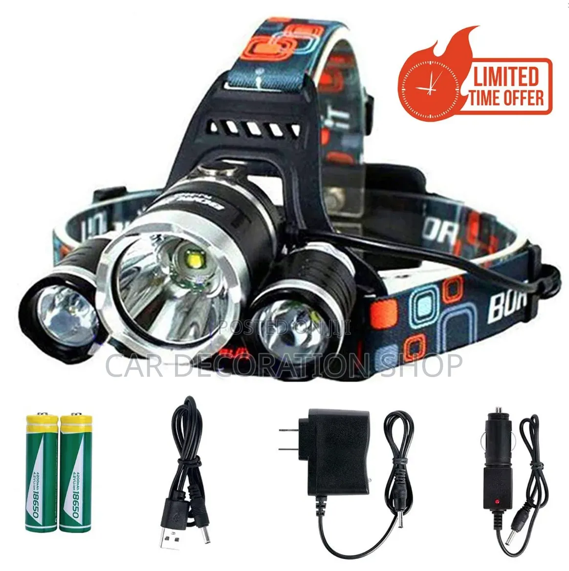 Tactical Adjustable Flood Head Torch
