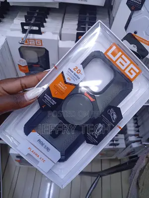 Uag Plasma Xte Magsafe Case for iPhone 15 Pro (Black/Orange)