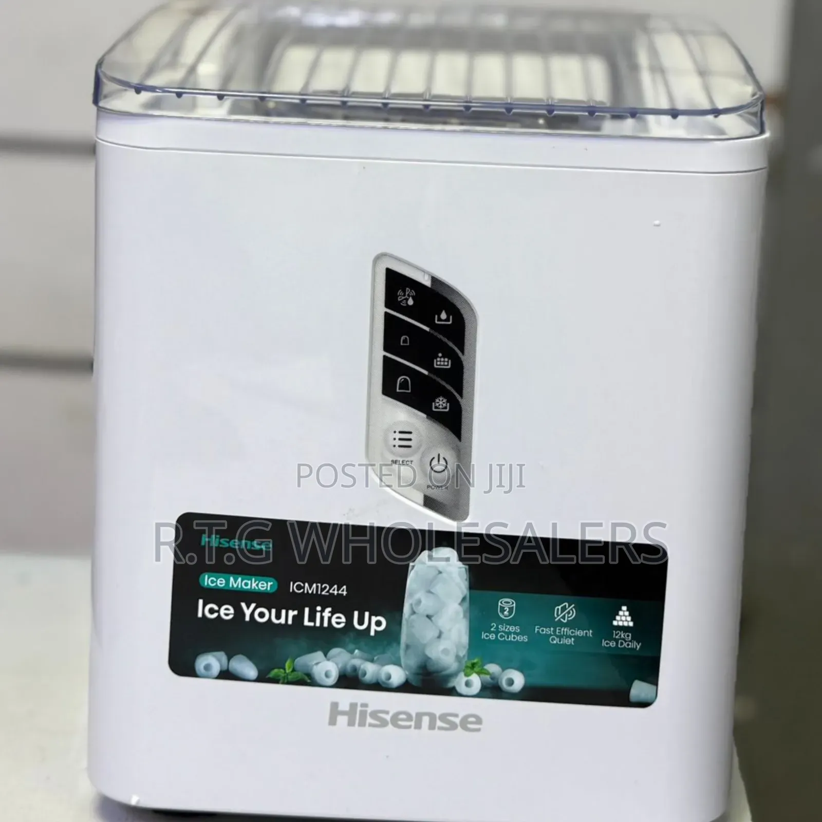Hisense Countertop Ice Maker 12kg Daily Output