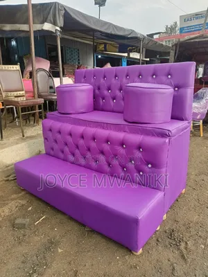 Pedicure Seat, Dark Purple