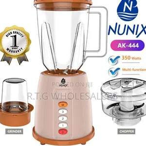 Nunix Ak-444 Multi-Function Kitchen Blender 3in1