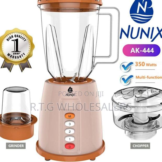 Nunix Ak-444 Multi-Function Kitchen Blender 3in1