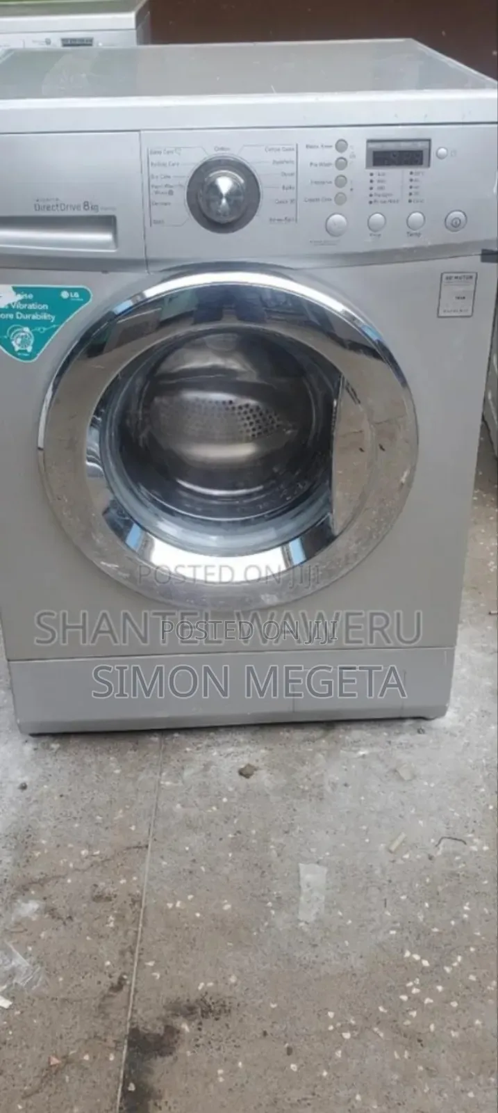 Plus 5years Warranty Hisense 9kgs Front Loader Washing Machine