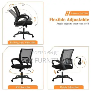 Office Chairs; Home Office Fabric Mes Clerica Chairs