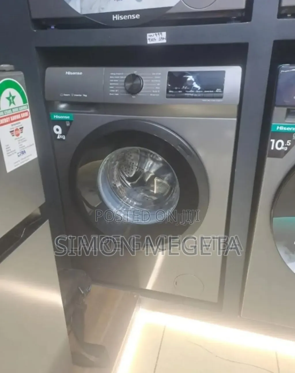 Semi Commercial 9kgs- Hisense 9kgs Front Loader Washing Machine