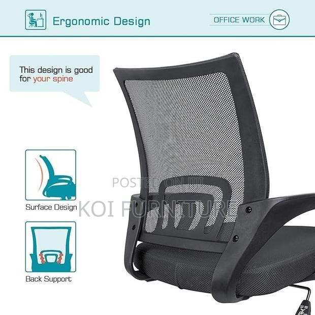 Office Chairs; Clerical Fabric Office Chairs - thumbnail 3