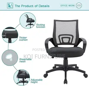 Office Chairs; Clerical Fabric Office Chairs